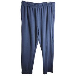 Orvis ComfortFit Athletic Jogger Pant Navy Blue Elastic Waist Casual Lounge Wear